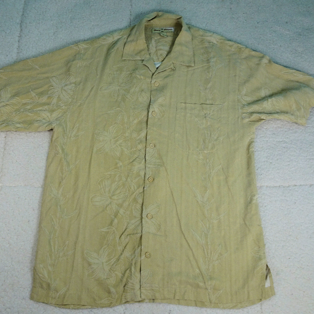 Tommy Bahama Silk Button Up Shirt Small